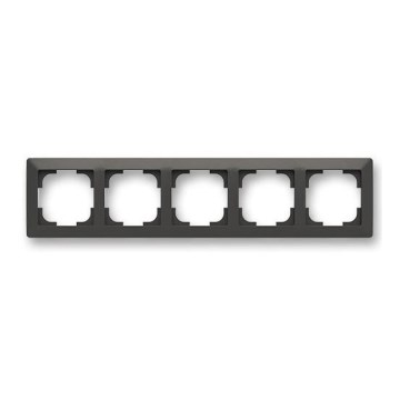 ABB 3901T-A00050 137 - Piecu vietu rāmis ZONI matēts melns