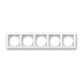 ABB 3901T-A00050 500 - Piecu vietu rāmītis ZONI balts