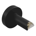 Adapteris slēptai elektrisko žāvētāju pieslēgšanai sienā 6,4x6,4 cm melns