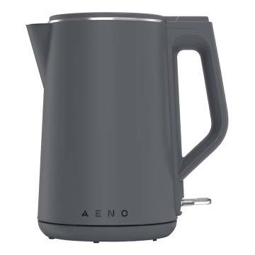 AENO - Ātrā elektriskā tējkanna 1,5 l, 2200 W/230 V, melna