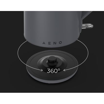 AENO - Tējkanna 1,5 l 2200W/230V melna
