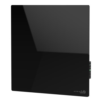 AENO - viedais 500 W infrasarkanais siltuma panelis ar taimeri/termostatu, Wi‑Fi, melns
