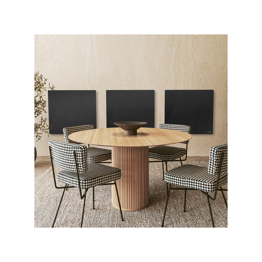 AENO - Viedais elektriskais infrapanelis 500W taimeris/termostats Wi-Fi balts