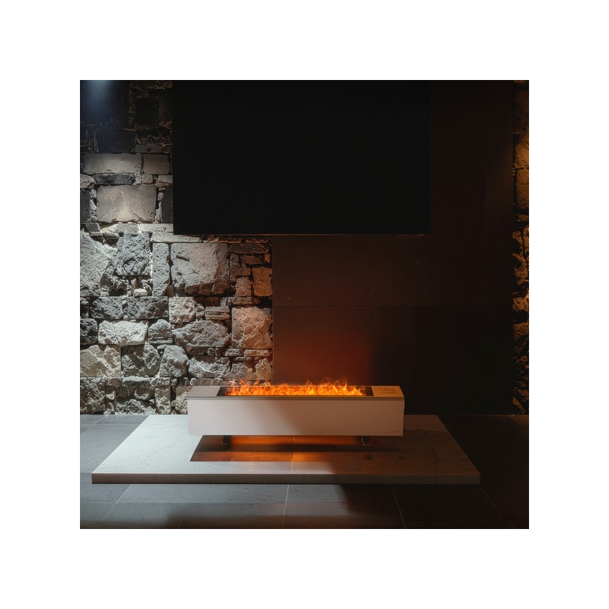 AENO - Viedais elektriskais tiešās darbības sildītājs/konvektors 1000/2000W balts