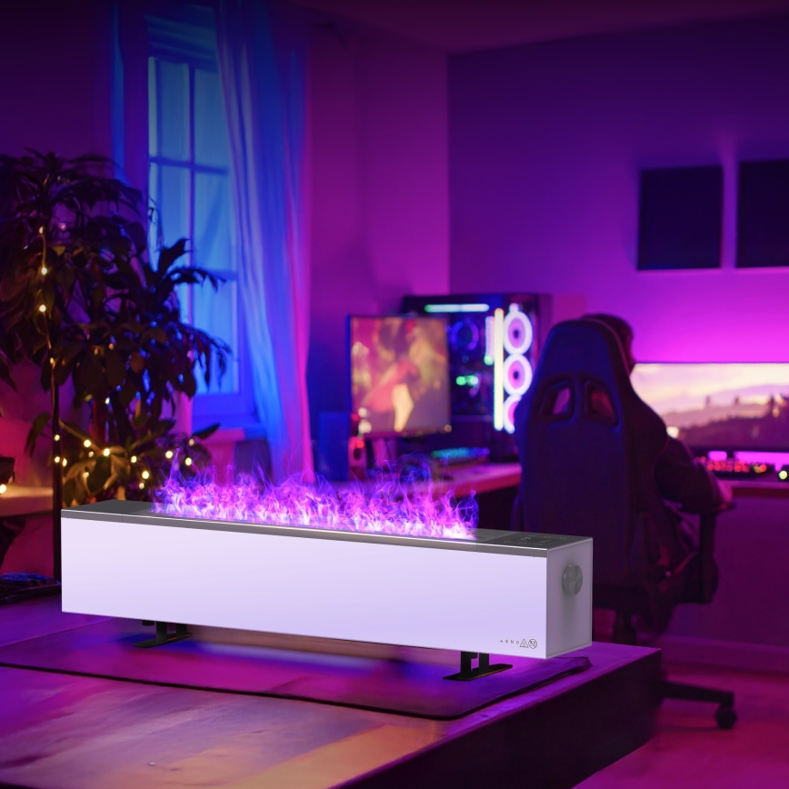 AENO - Viedais elektriskais tiešās darbības sildītājs/konvektors 1000/2000W balts