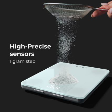 AENO - Viedie virtuves svari 3xAAA Bluetooth