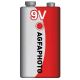 AGFAPHOTO AP-6F22-1S - Cinka baterija 6F22 9V