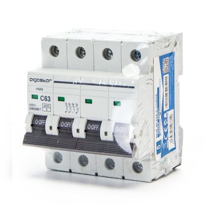 Aigostar - 4-fāžu automāts 4P-63A-C 400V