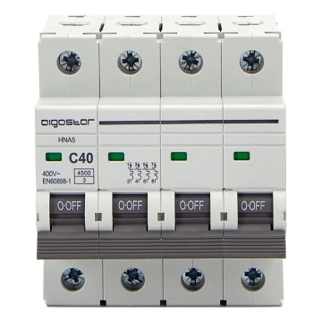 Aigostar - 4-polu automāts 4P-40A-C 400V