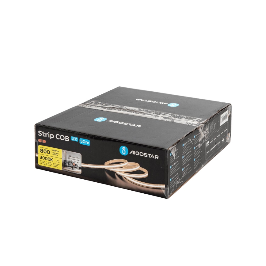Aigostar - 50m LED Lenta LED/320W/230V 3000K IP65