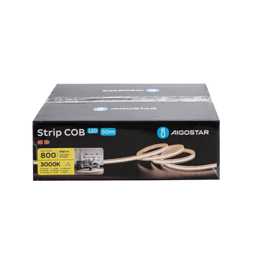 Aigostar - 50m LED Lenta LED/320W/230V 3000K IP65