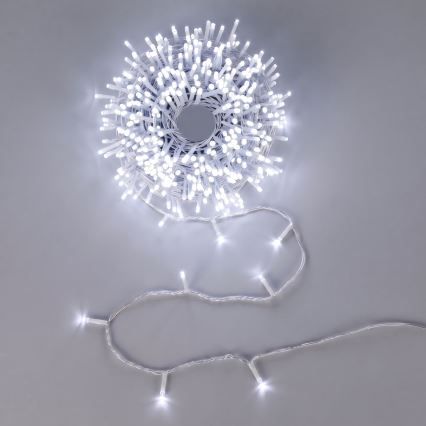 Aigostar - āra LED Ziemassvētku virtene 100xLED 10,3m IP44 auksta balta