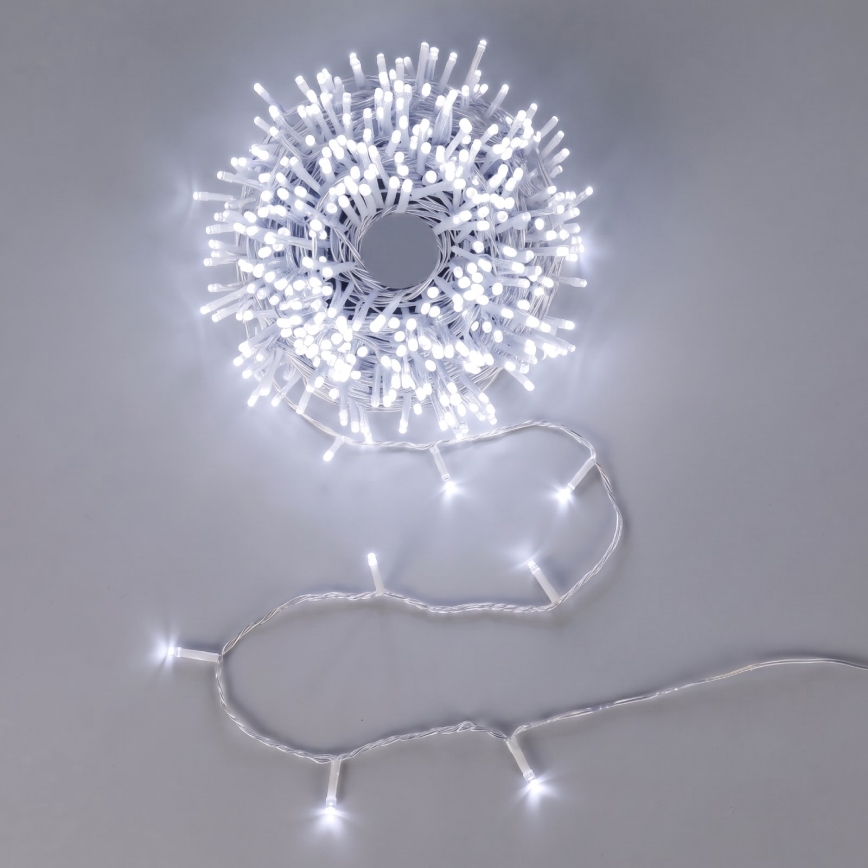 Aigostar - āra LED Ziemassvētku virtene 100xLED 10,3m IP44 auksta balta