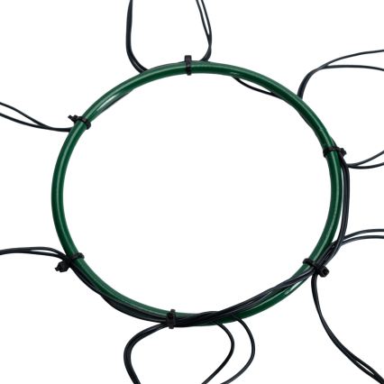 Aigostar - Āra LED Ziemassvētku virtene 108x LED/8 funkcijas 3x AA 1,8 m IP44 siltā balta