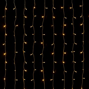 Aigostar - āra LED Ziemassvētku virtene 288xLED 1,5x1,8m IP44 silti balta