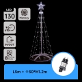 Aigostar - Āra Ziemassvētku LED dekorācija LED/3,6W/230V 120 cm IP44 auksti balta