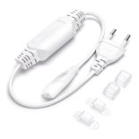 Aigostar - Barošanas avots LED lentēm 8 mm 400W/230V balts