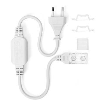 Aigostar - Barošanas avots LED sloksnēm 10 mm 600W/230V balts