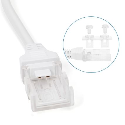 Aigostar - Barošanas avots LED sloksnēm 10 mm 600W/230V balts