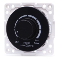 Aigostar - Bezrāmja gaismas regulators 250V/10A melns
