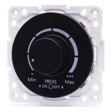 Aigostar - Bezrāmja gaismas regulators 250V/10A melns
