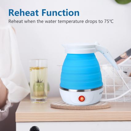 Aigostar - Ceļojumu tējkanna 600ml 1000W/230V