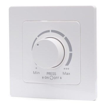 Aigostar - Dimmeris ar rāmi 250V/10A balts