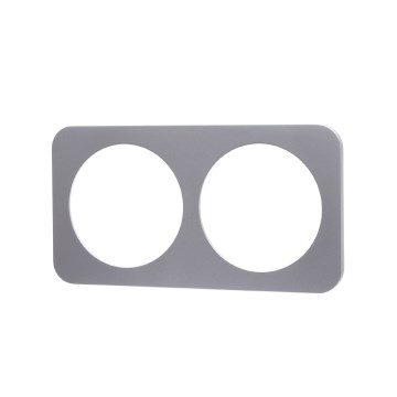 Aigostar - Dubultais plastmasas rāmis, sudraba