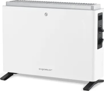 Aigostar - Elektriskais tiešsildītājs/konvektors 800W/1200W/2000W/230V