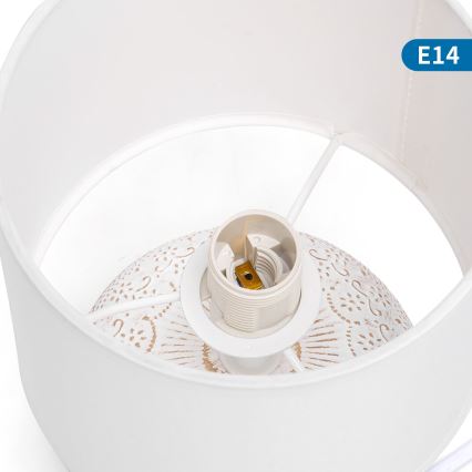 Aigostar - Galda lampa 1xE14/40W/230V