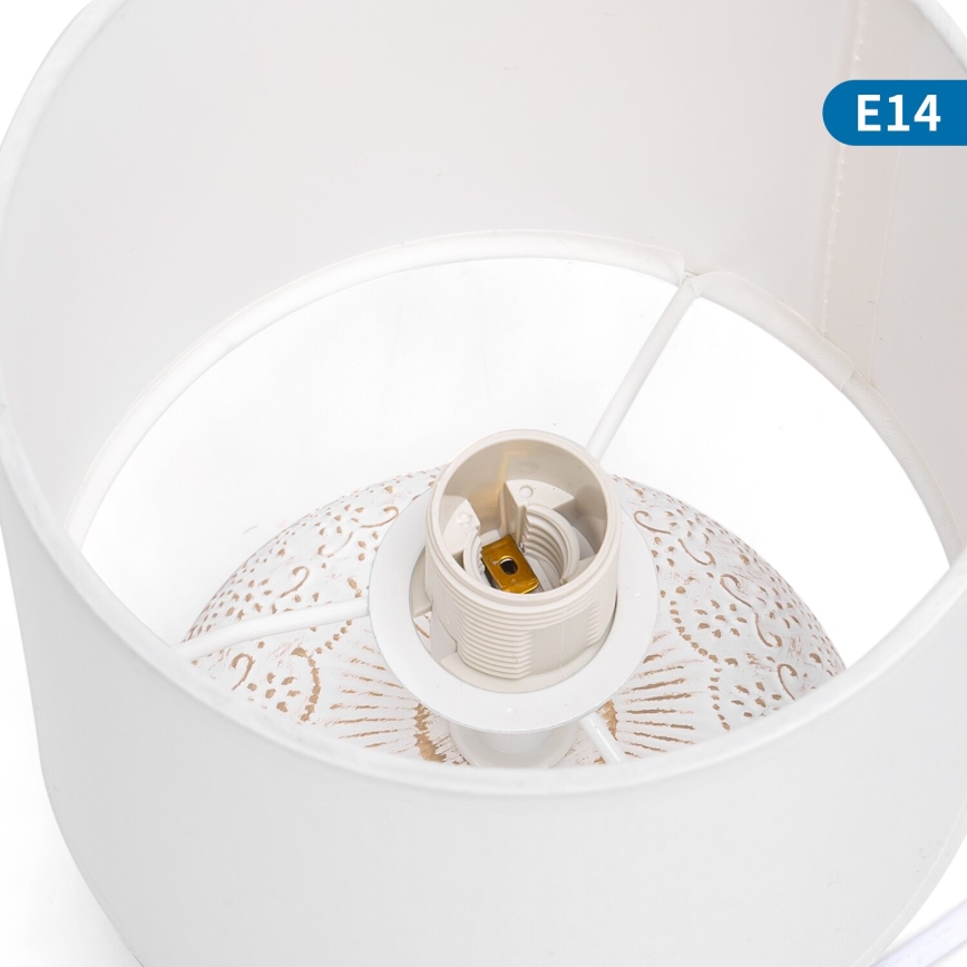 Aigostar - Galda lampa 1xE14/40W/230V