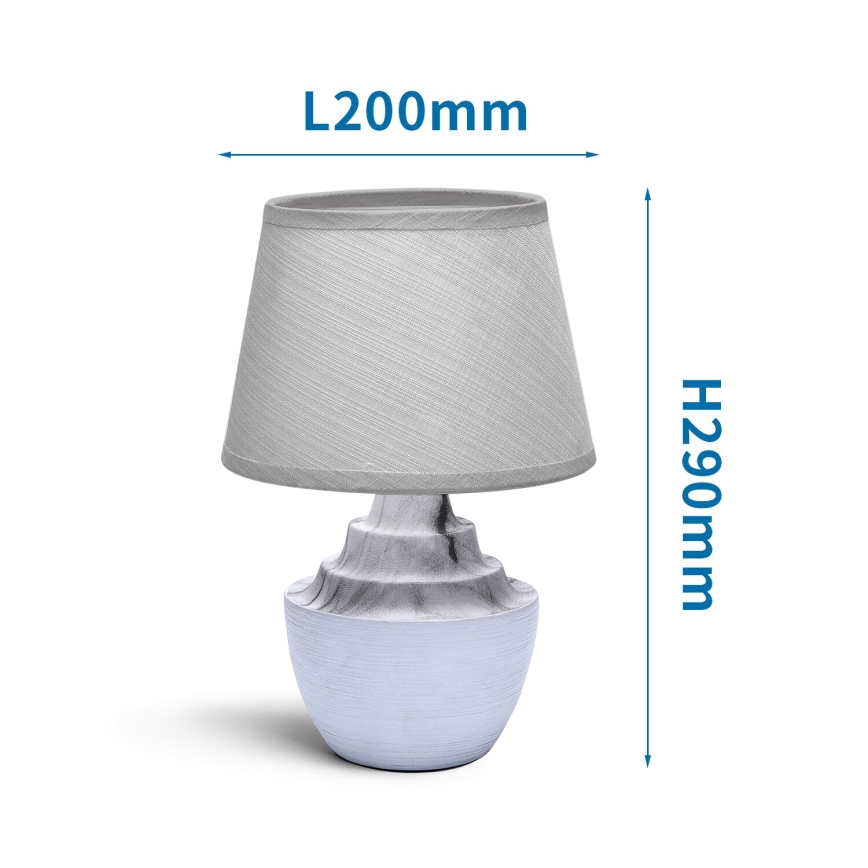 Aigostar - Galda lampa 1xE14/40W/230V