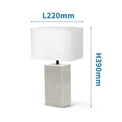 Aigostar - Galda lampa 1xE14/40W/230V