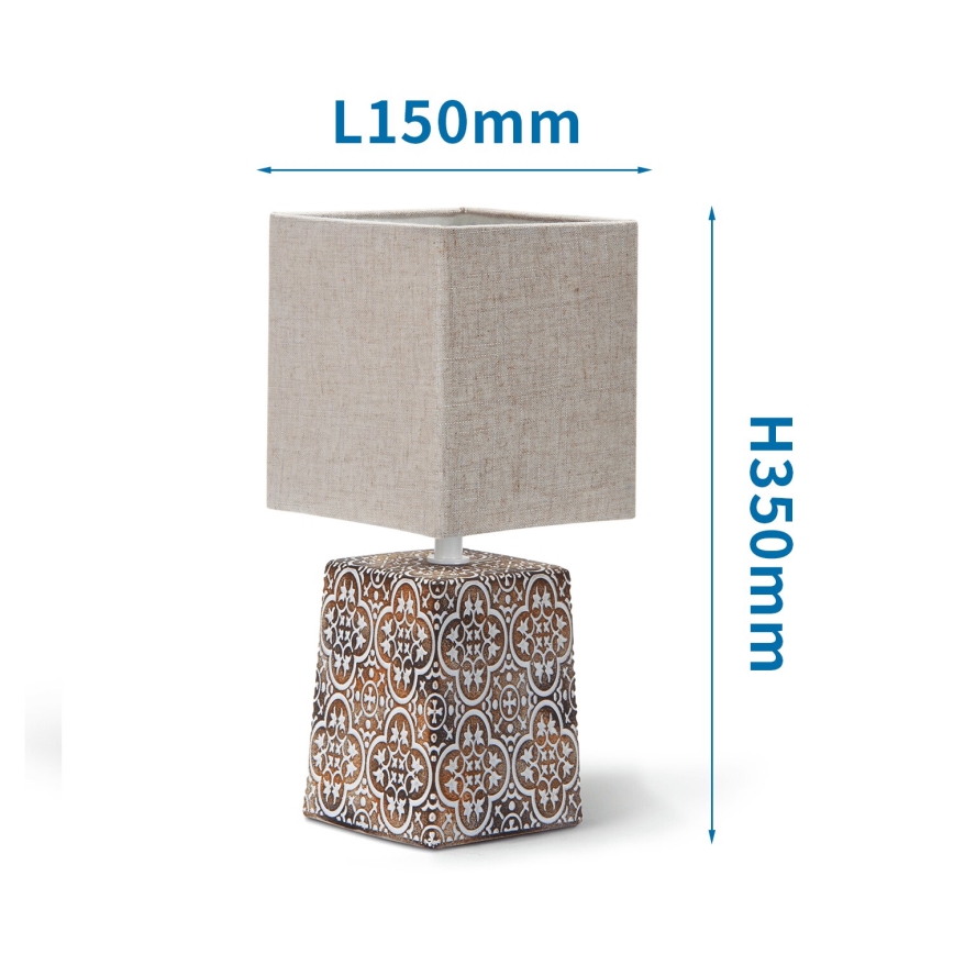 Aigostar - Galda lampa 1xE14/40W/230V