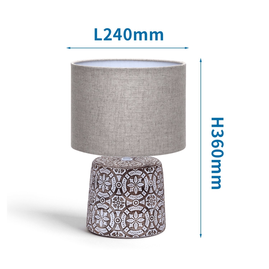 Aigostar - Galda lampa 1xE14/40W/230V