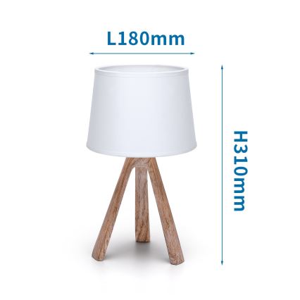 Aigostar - Galda lampa 1xE14/40W/230V