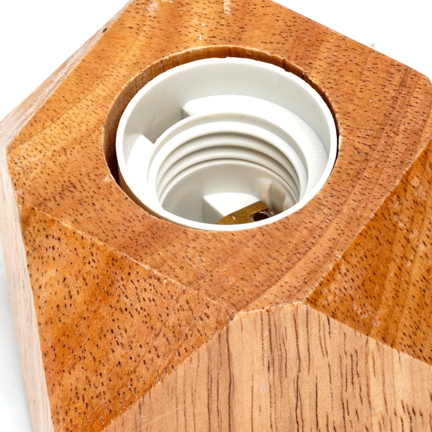 Aigostar - Galda lampa 1xE27/60W/230V bēša