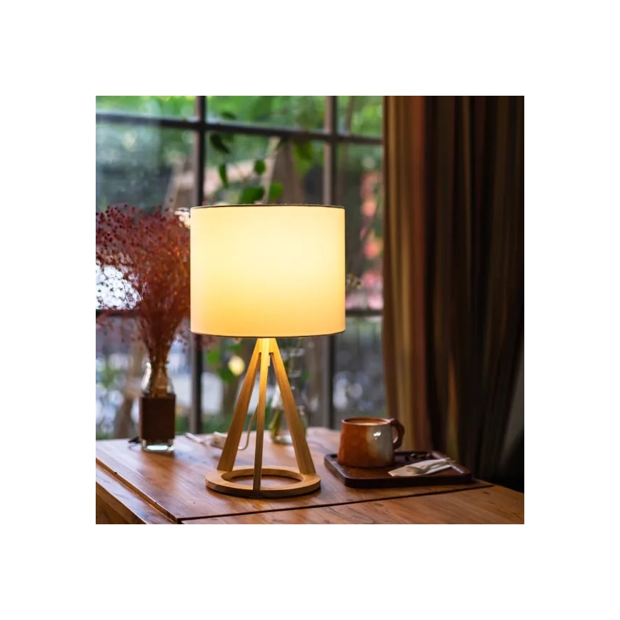 Aigostar - Galda lampa 1xE27/60W/230V priede