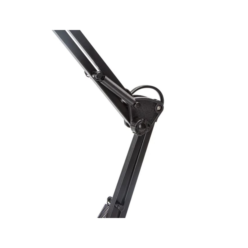 Aigostar - Galda lampa 2in1 1xE27/40W/230V melna