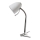 Aigostar -  Galda lampa ar stiprinājumu 1xE27/11W/230V balta/hroms