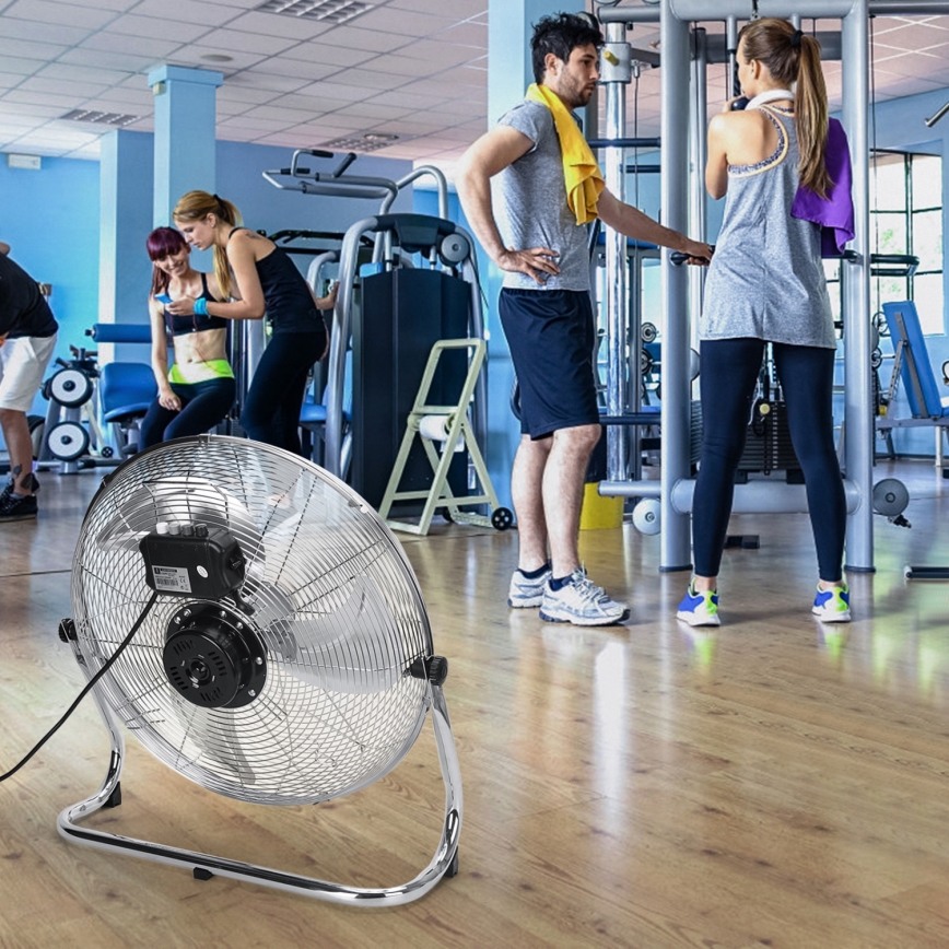 Aigostar - Grīdas ventilators 100W/230V 51 cm hroms