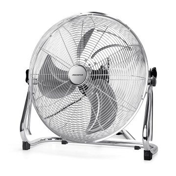 Aigostar - Grīdas ventilators 100W/230V Ø 54 cm spīdīga hroma apdare