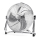 Aigostar - Grīdas ventilators 100W/230V Ø 54 cm spīdīga hroma apdare