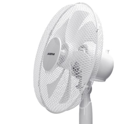 Aigostar - Grīdas ventilators 50W/230V 120 cm balta