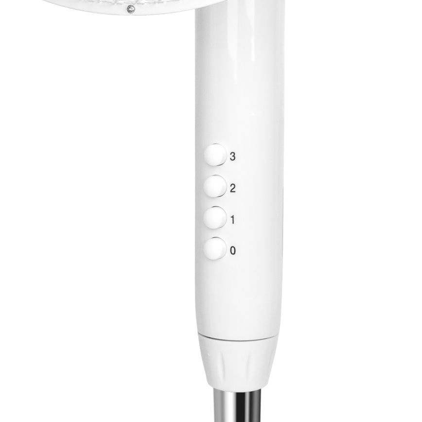Aigostar - Grīdas ventilators 50W/230V 120 cm balta