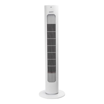 Aigostar - Grīdas ventilators 50W/230V balta + tālvadības pults