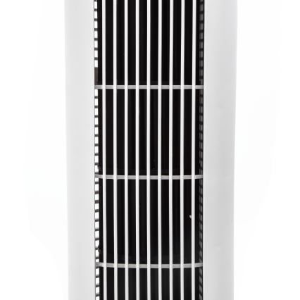 Aigostar - Grīdas ventilators 50W/230V balta + tālvadības pults