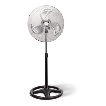 Aigostar - Grīdas ventilators 50W/230V spīdīgi hromēts/melna