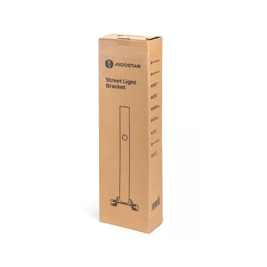 Aigostar - Ielas lampas turētājs 48,9 cm melna