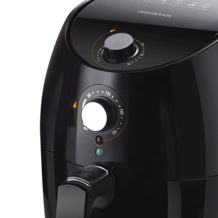 Aigostar - Karstā gaisa fritēšanas ierīce 1500W/230V 3,5l melna